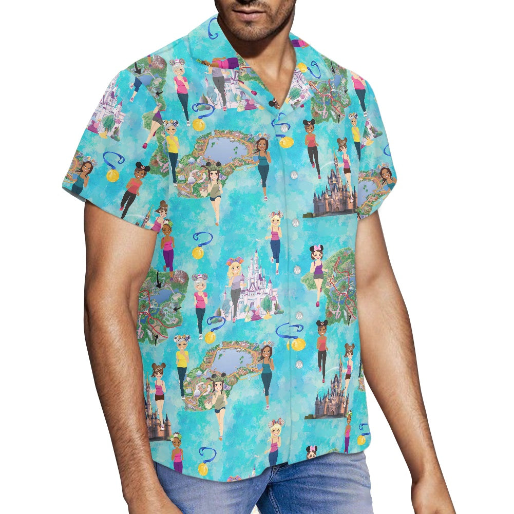 Meet Me at the Castle Hawaiian shirt