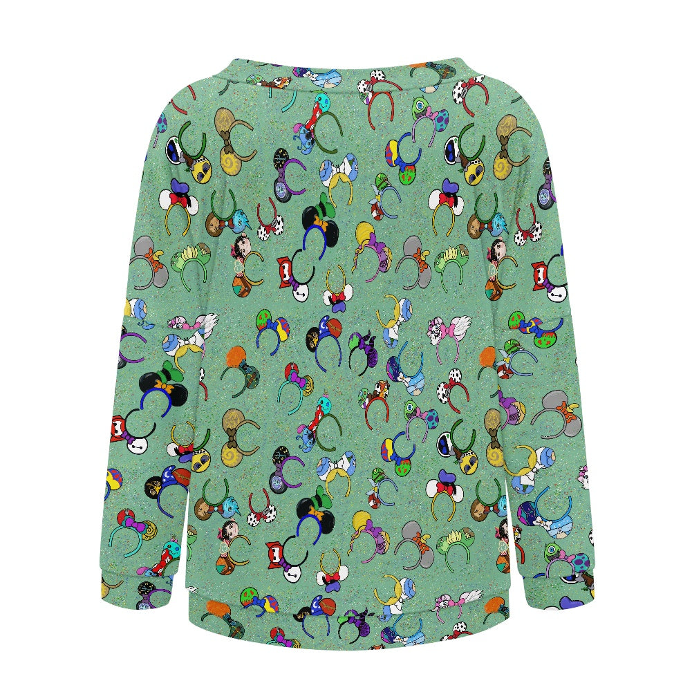 Magical Ears Women's one-shoulder top