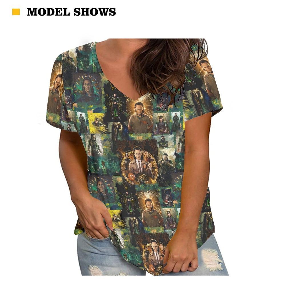 Variant Women's V-neck Top