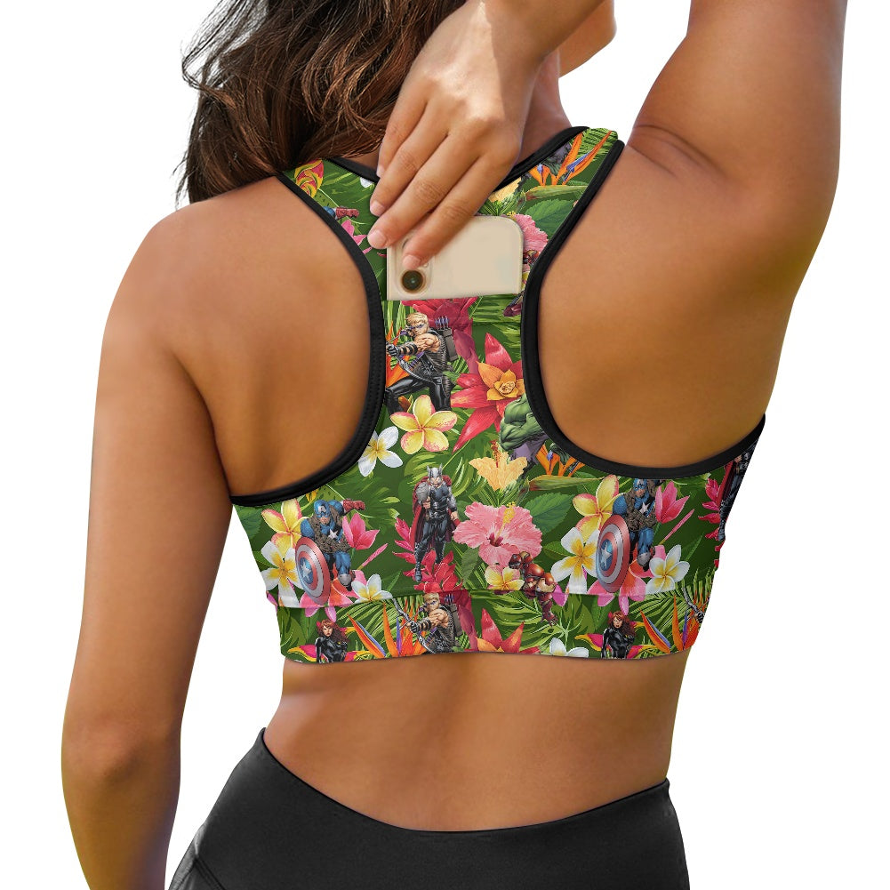 Tropical Heroes Women's Sports Vest