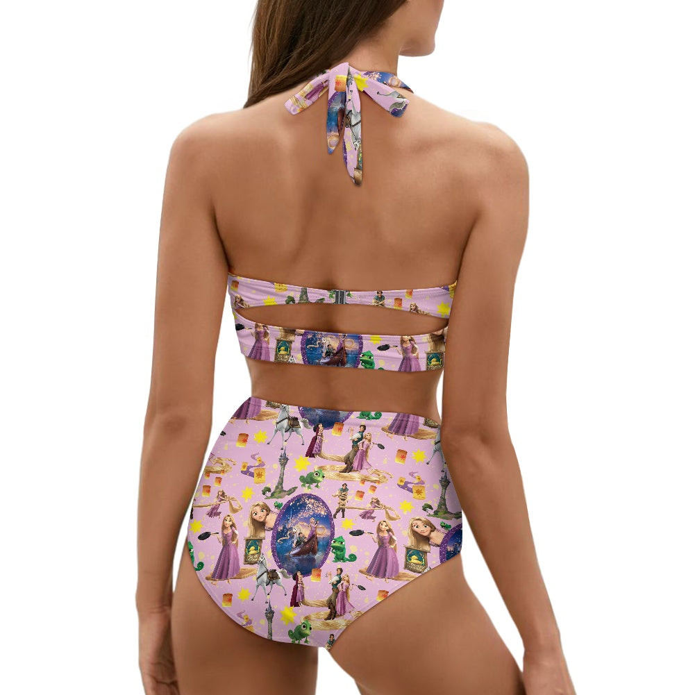 Floating Lanterns Two-piece Swimsuit