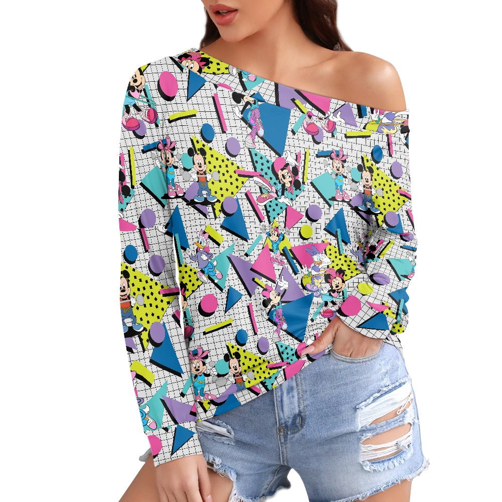 Aerobics Women's one-shoulder top
