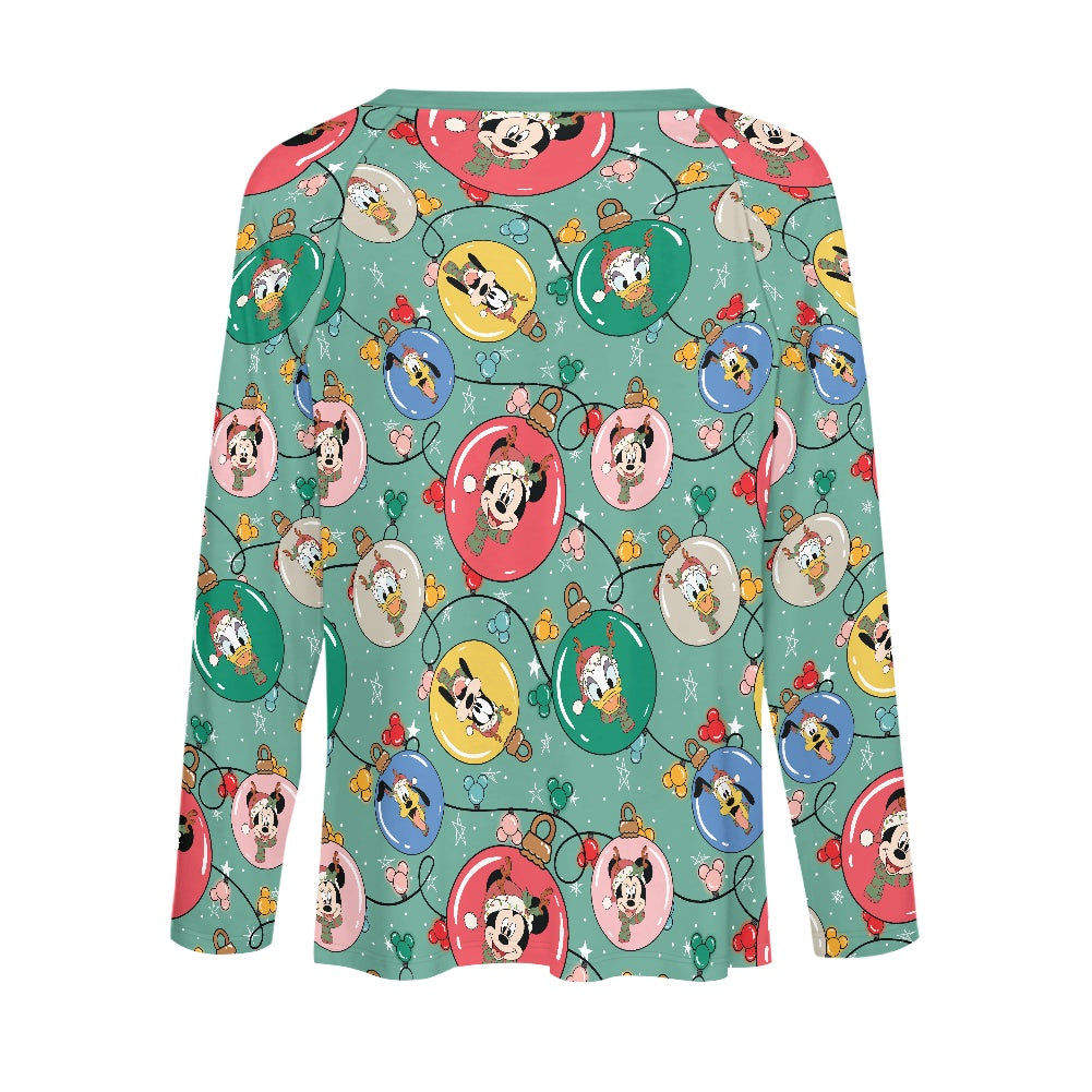 Ornament Pals Long sleeve loose T-shirt