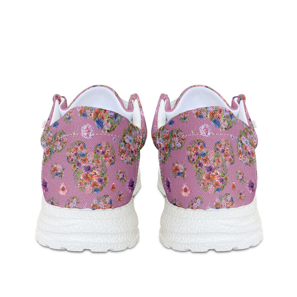 Floral Mouse dude shoes