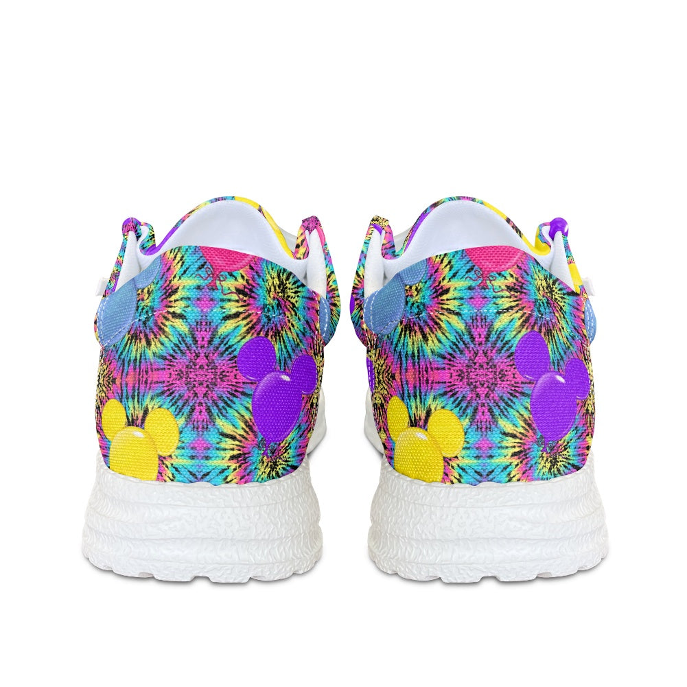 Tie Dye Mouse dude shoes