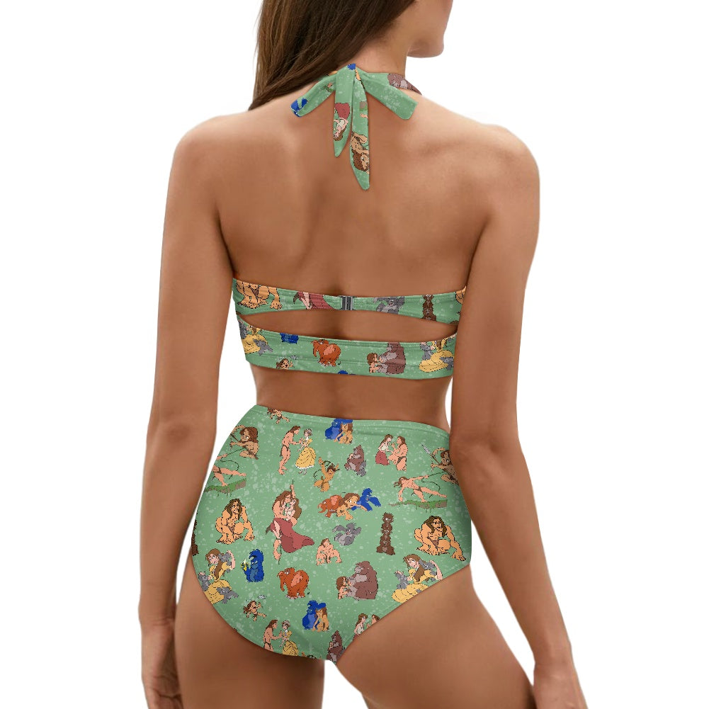 Jungle Man Two-piece Swimsuit