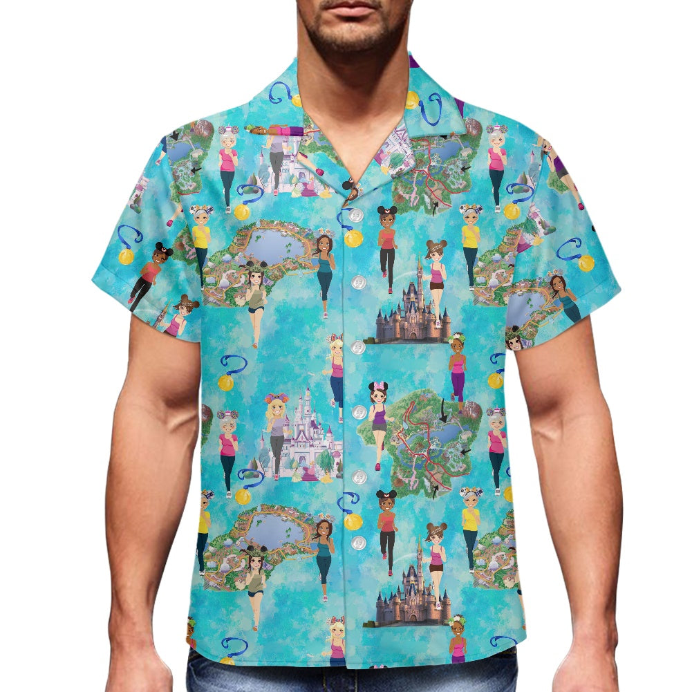 Meet Me at the Castle Hawaiian shirt