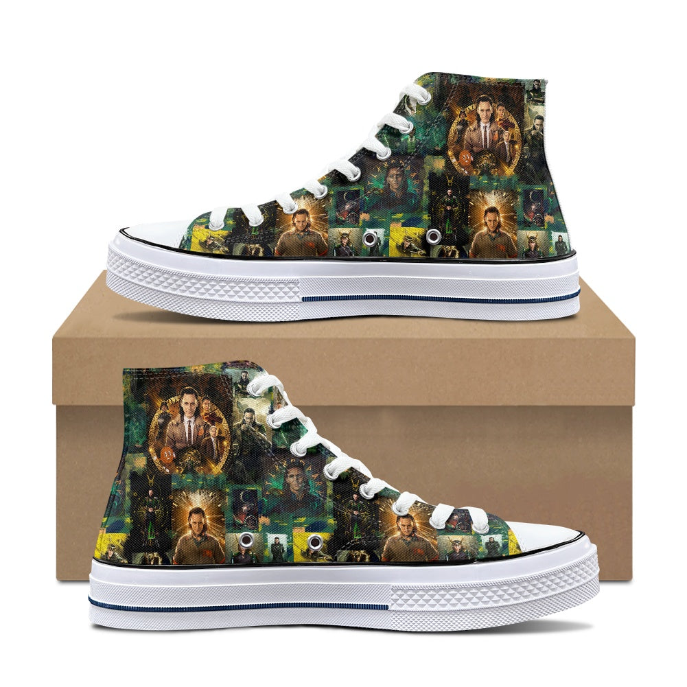 Variant High Top Canvas Shoes