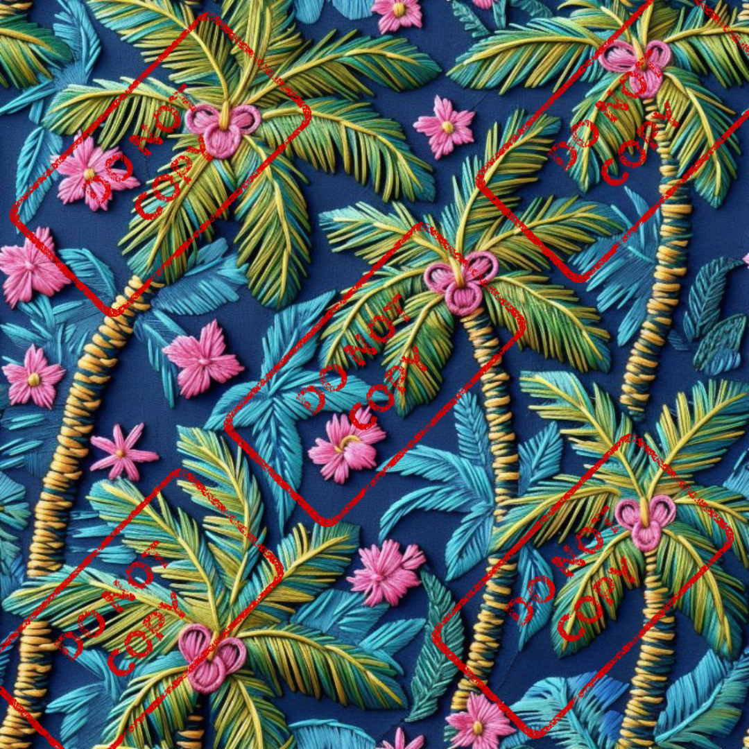 Embroidered Palms