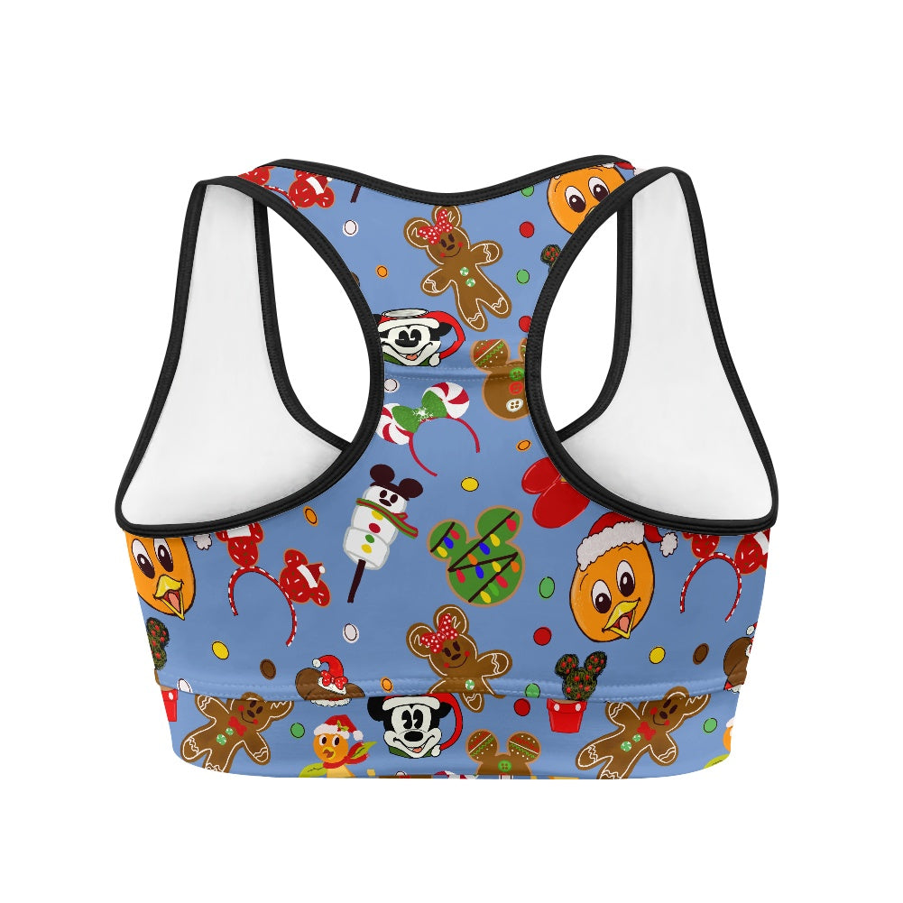 Christmas Sketch Women's Sports Vest