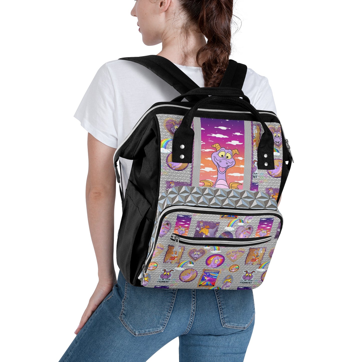 Purple Dragon Park Bag