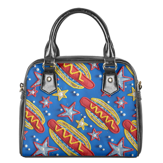 Fancy Hot Dogs Bowler Bag