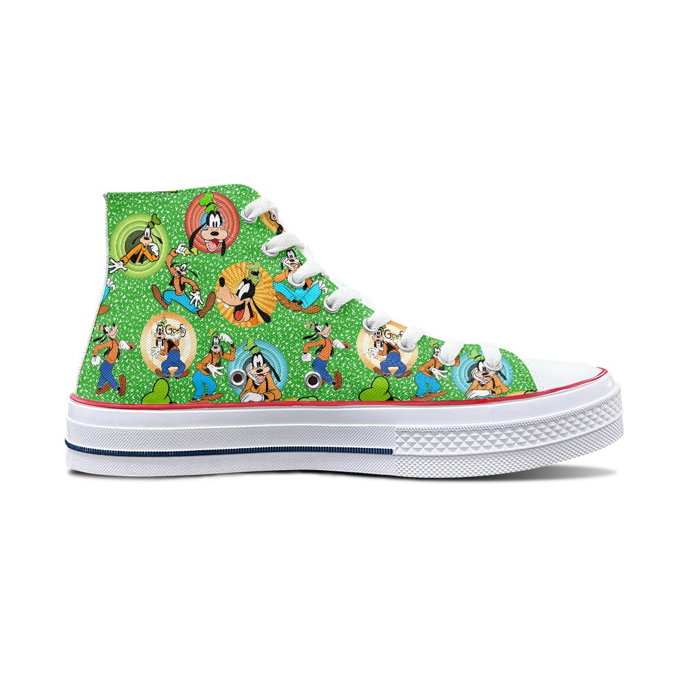 Gawrsh! High Top Canvas Shoes