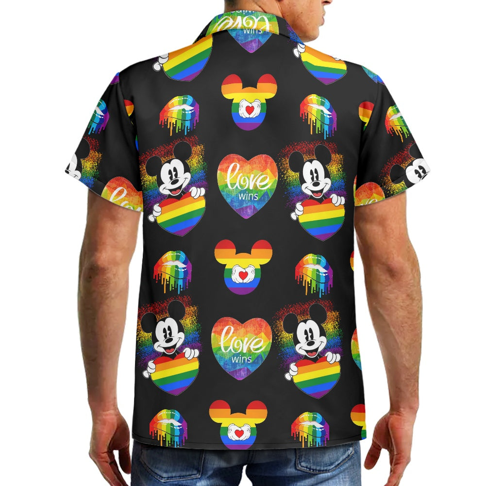 Mouse Pride Hawaiian shirt