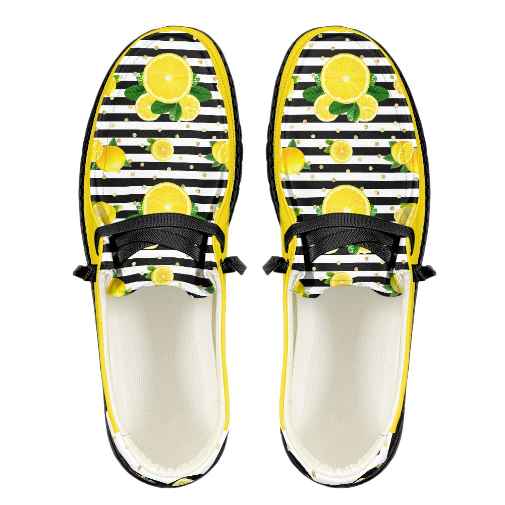 Lemon Squeezie Men's Lace Up Loafers