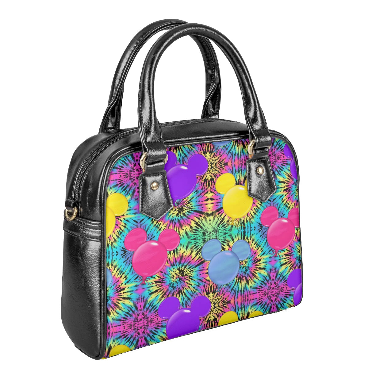 Tie Dye Mouse Bowler Bag