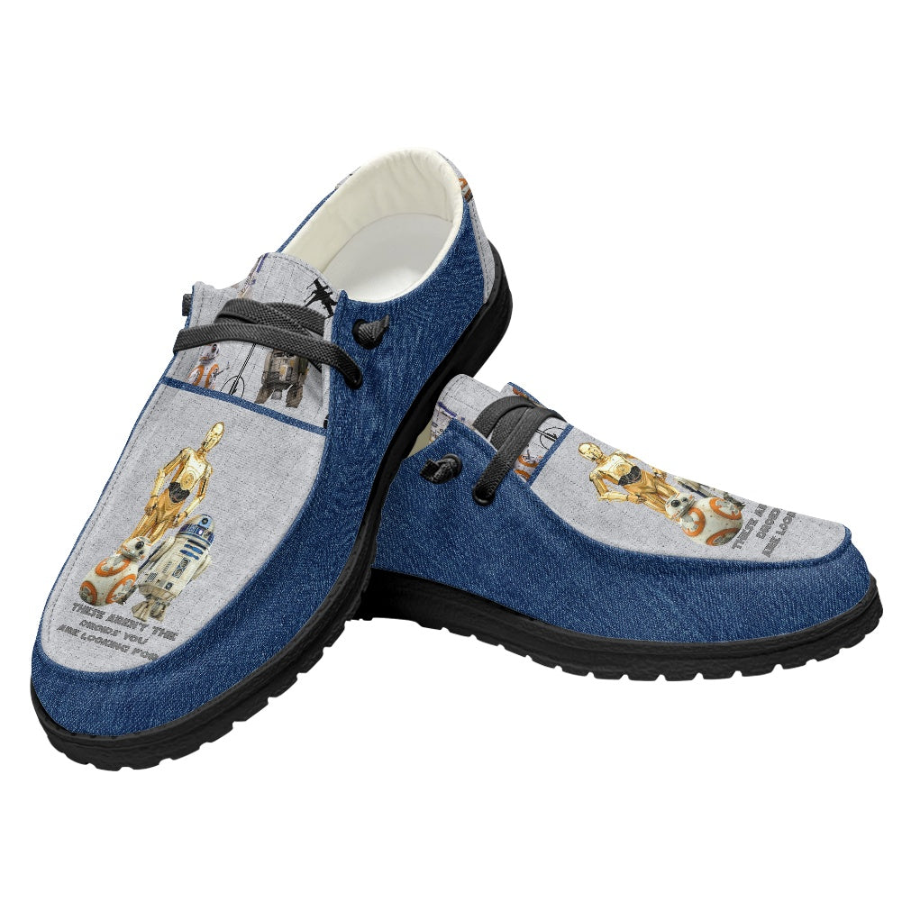 Droids Men's Lace Up Loafers