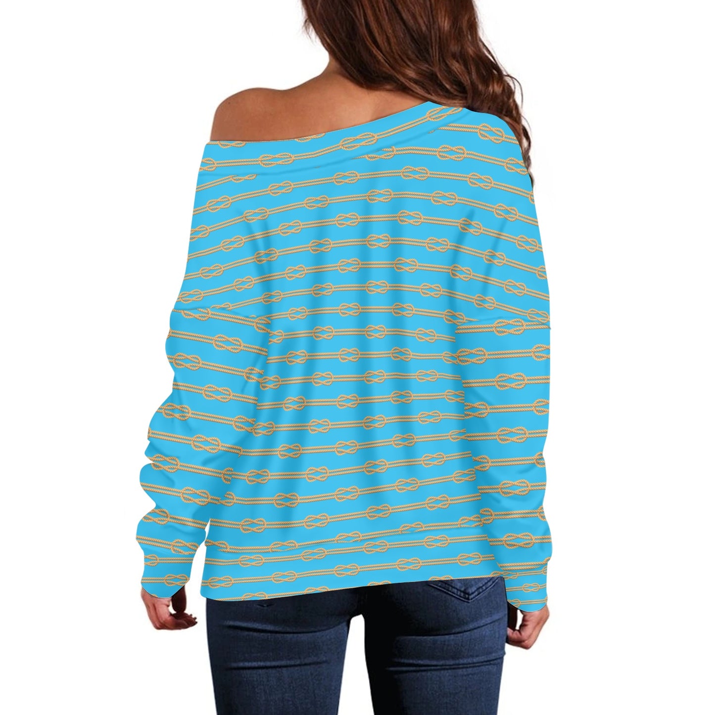 Knot Your Way Women's one-shoulder top