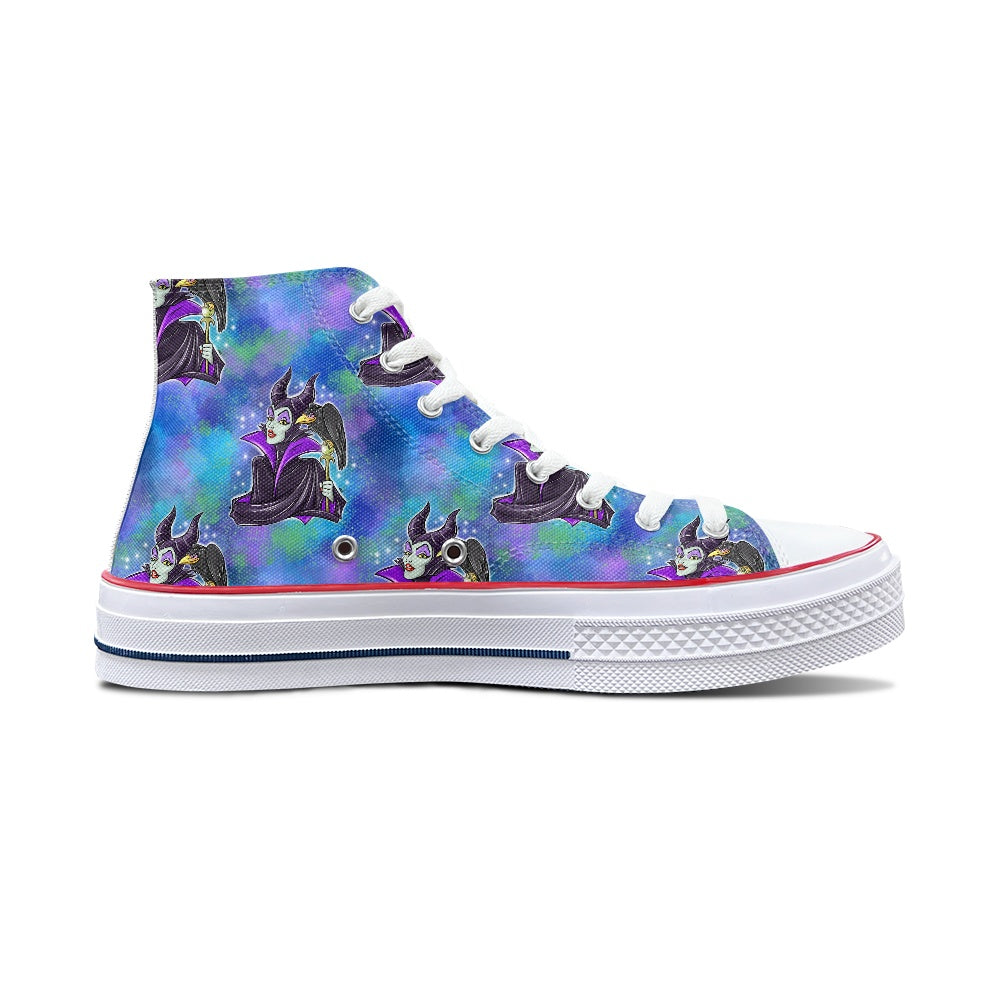 Evil Fairy High Top Canvas Shoes