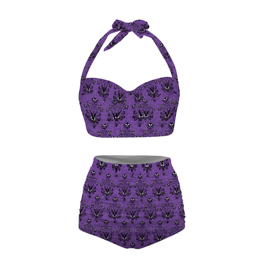 HM Wallpaper Two-piece Swimsuit