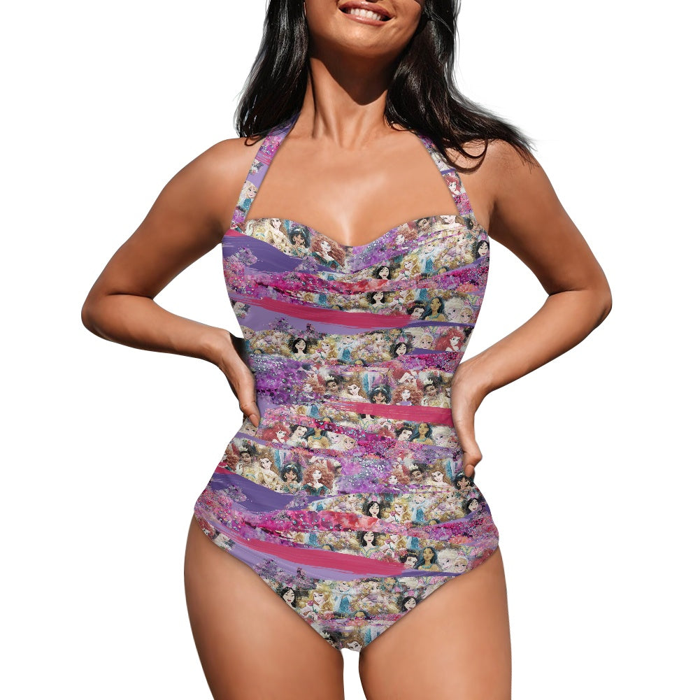 Princess Brush Strappy one piece