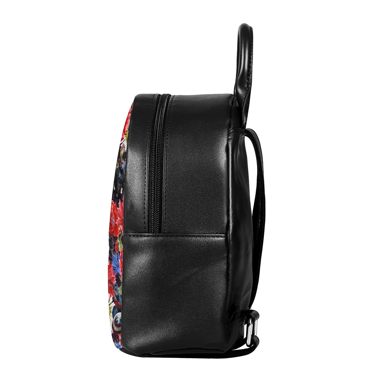 Floral Cap Small Backpack