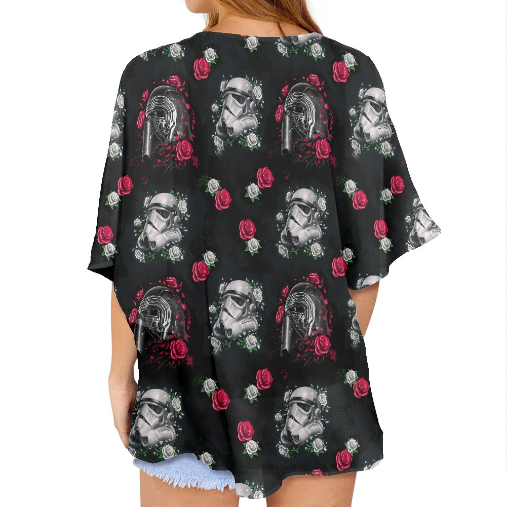 Kylo Trooper Women's cardigan chiffon shirt