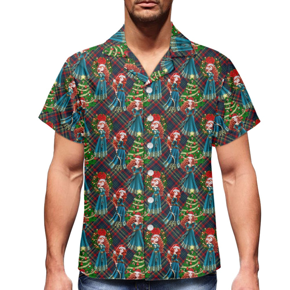 Scottish Christmas Hawaiian shirt