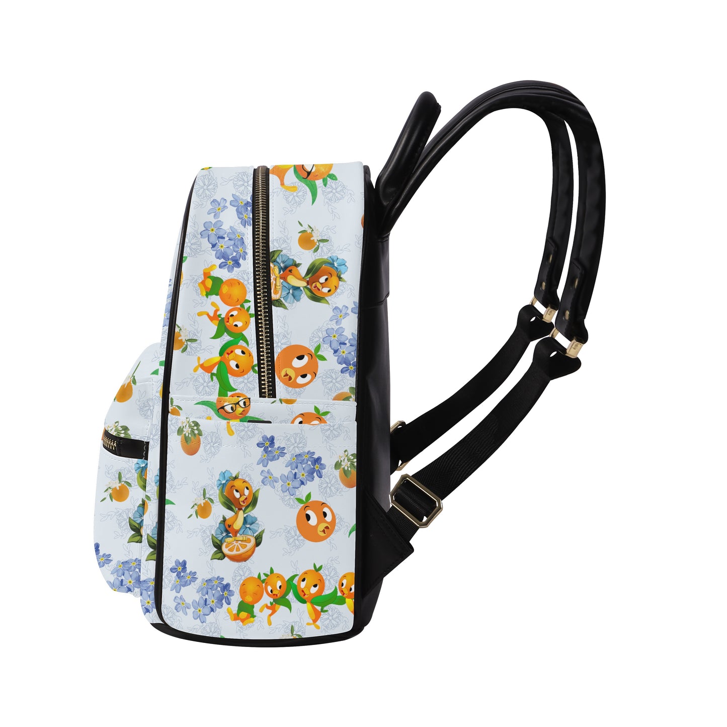 Classic Orange Bird Casual Backpack for women