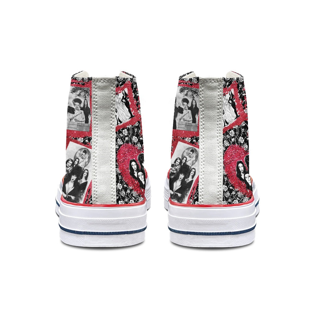 Scream Queens High Top Canvas Shoes