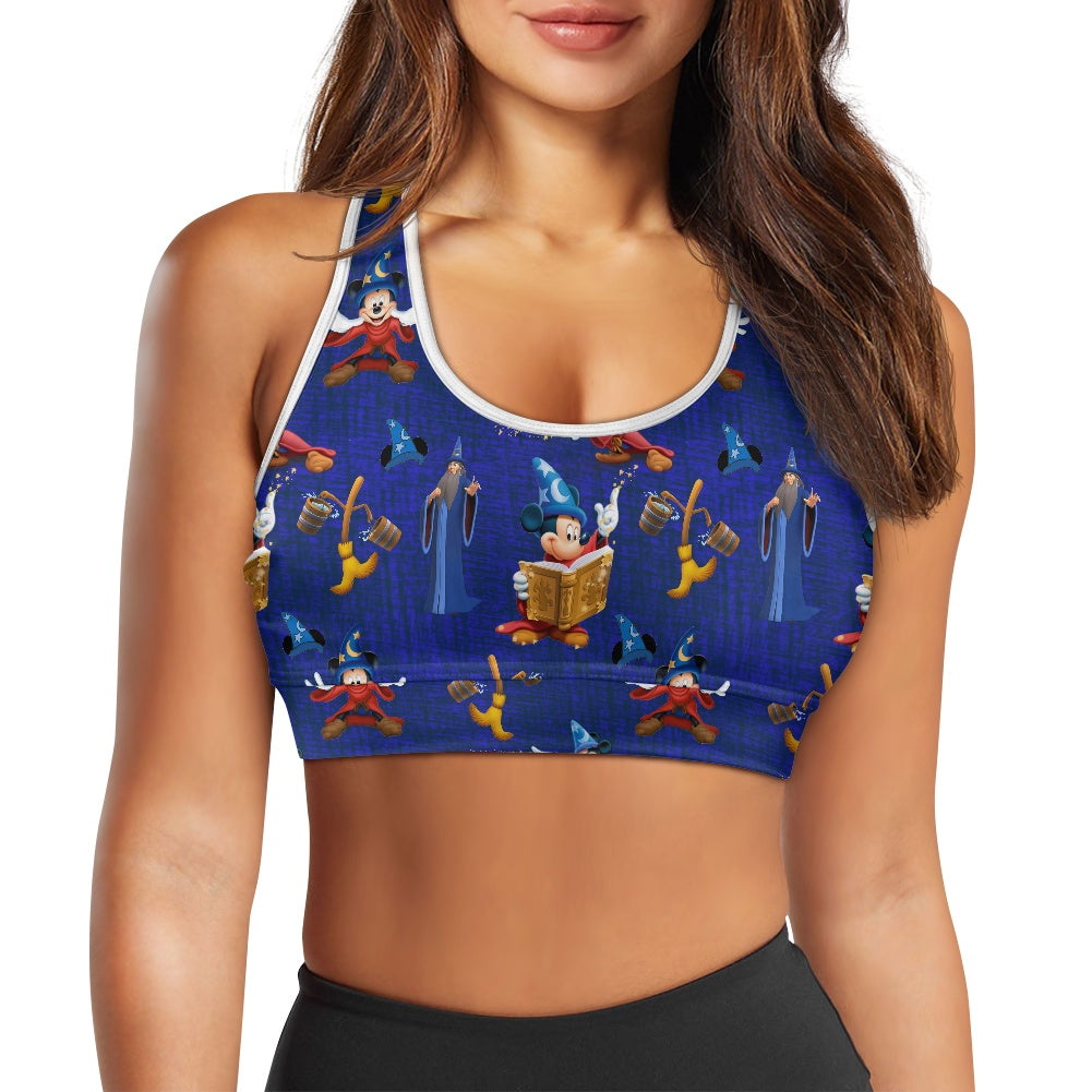 Mouse Sorcerer Women's Sports Vest