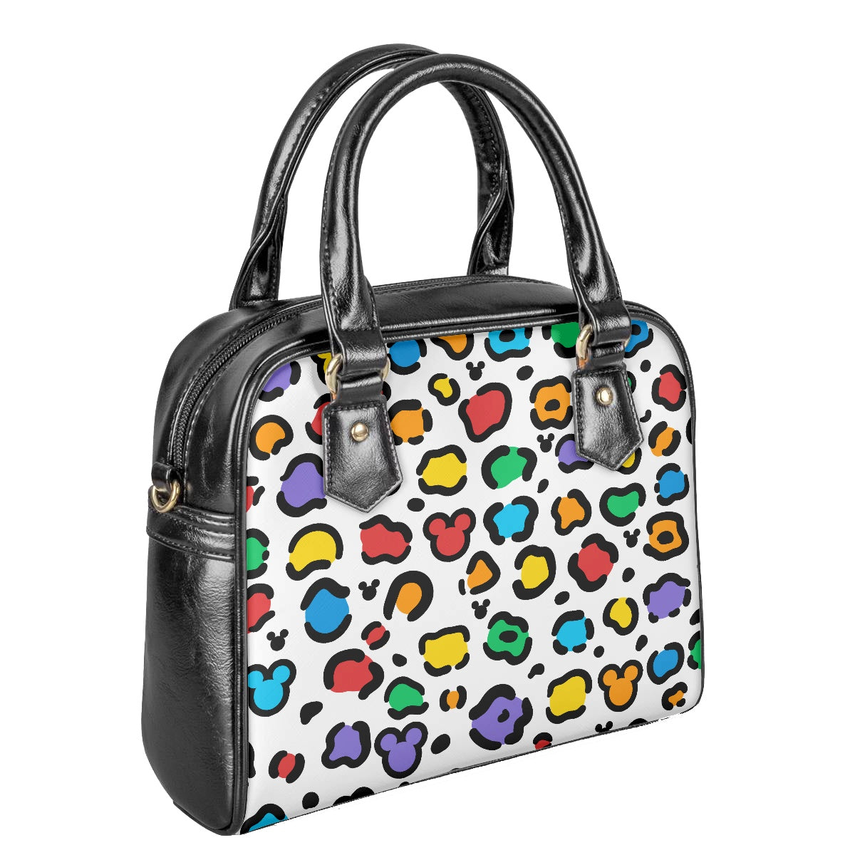 Primary Cheetah Bowler Bag