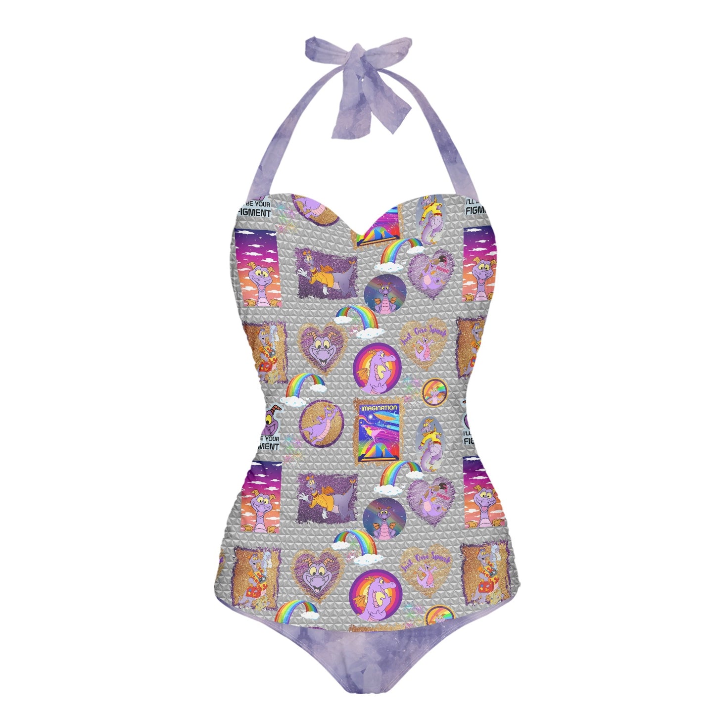 Purple Dragon Strappy one piece