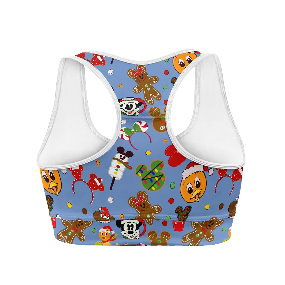 Christmas Sketch Women's Sports Vest