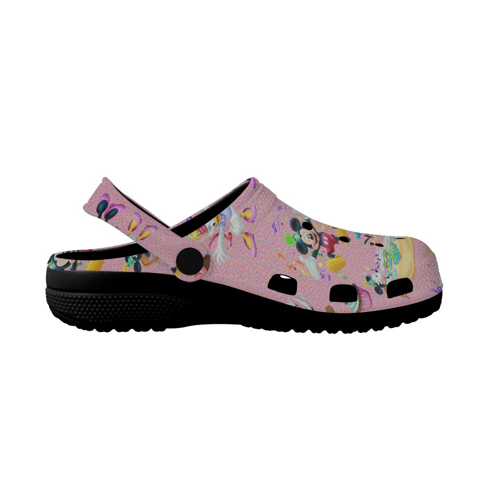 Birthday Pals Crocs Black Sole