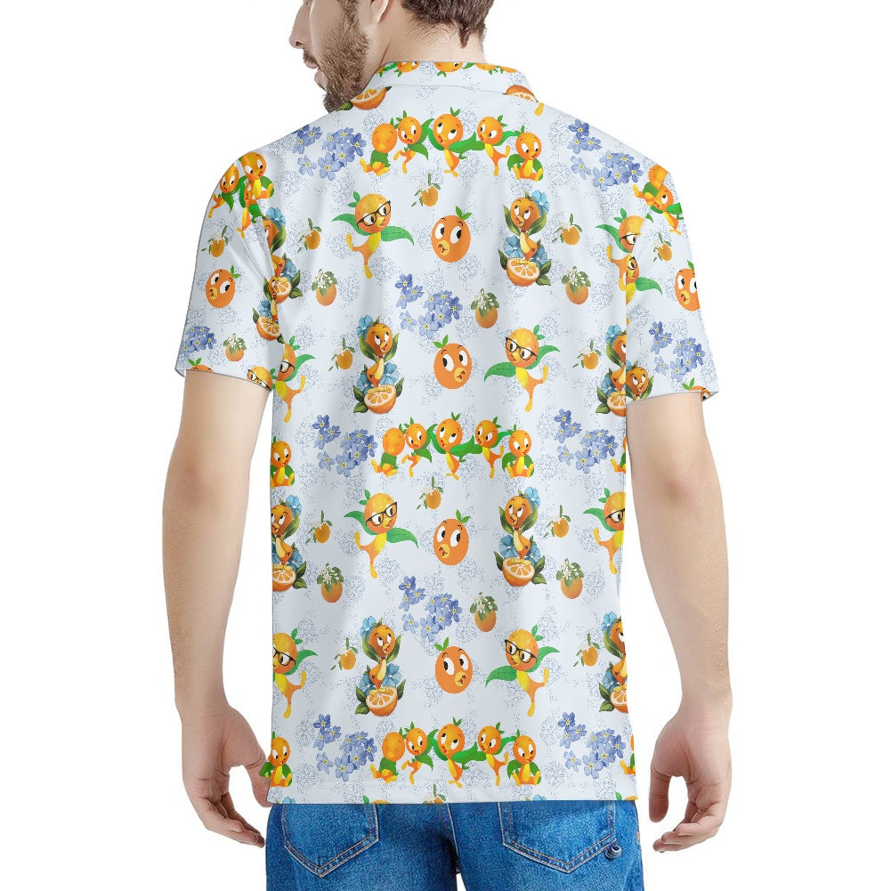 Classic Orange Bird Polo T-shirt