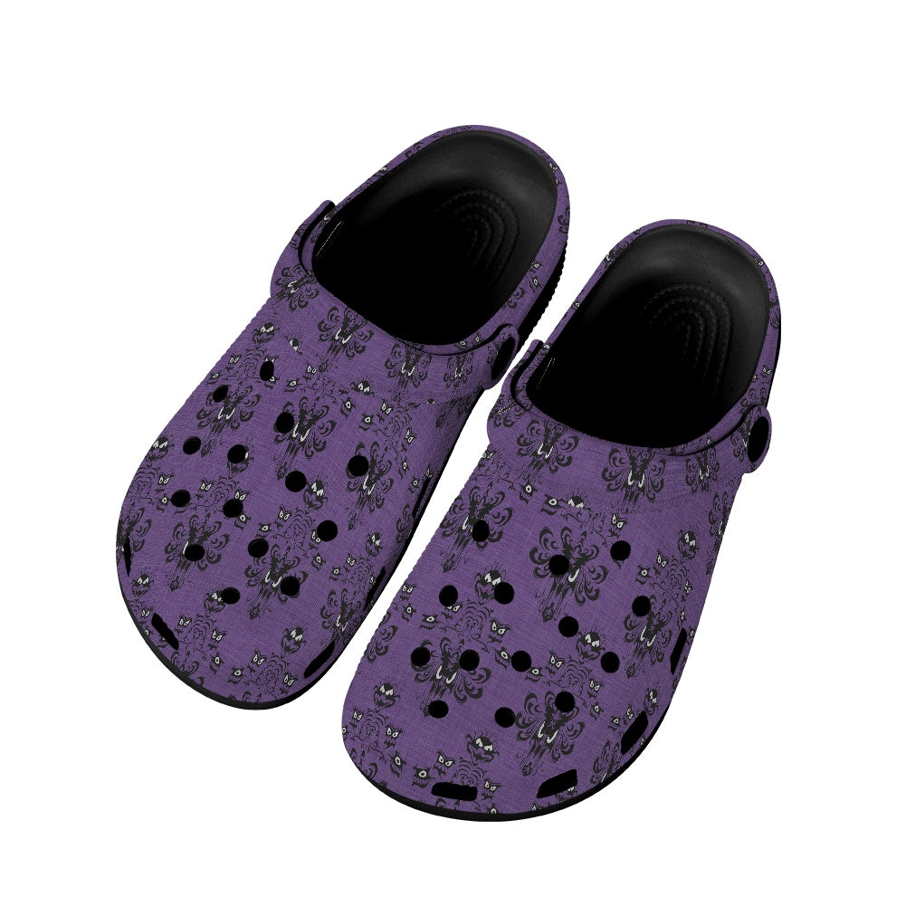 HM Wallpaper Adult Crocs Black Sole