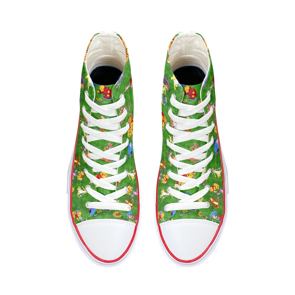 Spring Winnie High Top Canvas Shoes