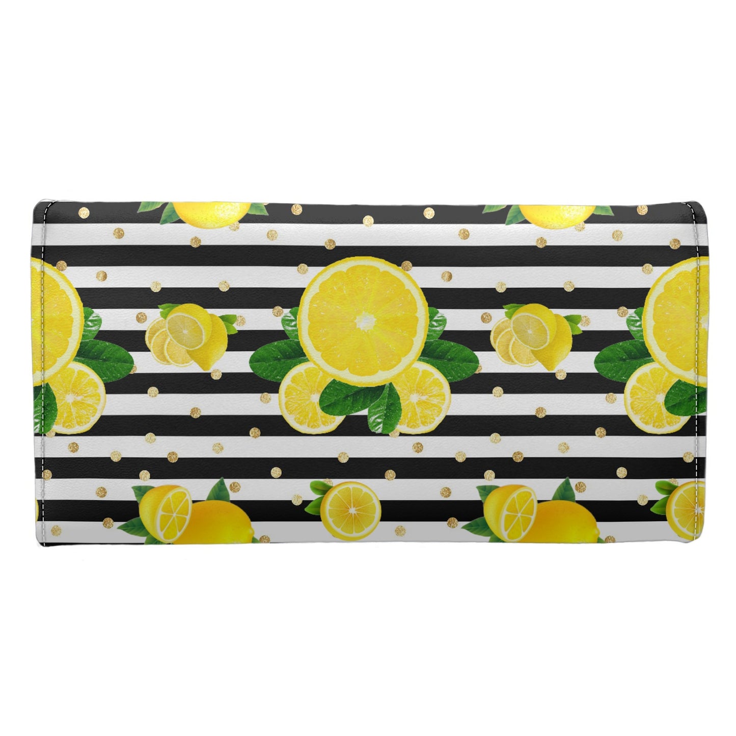 Lemon Squeezie Long Folding Wallet