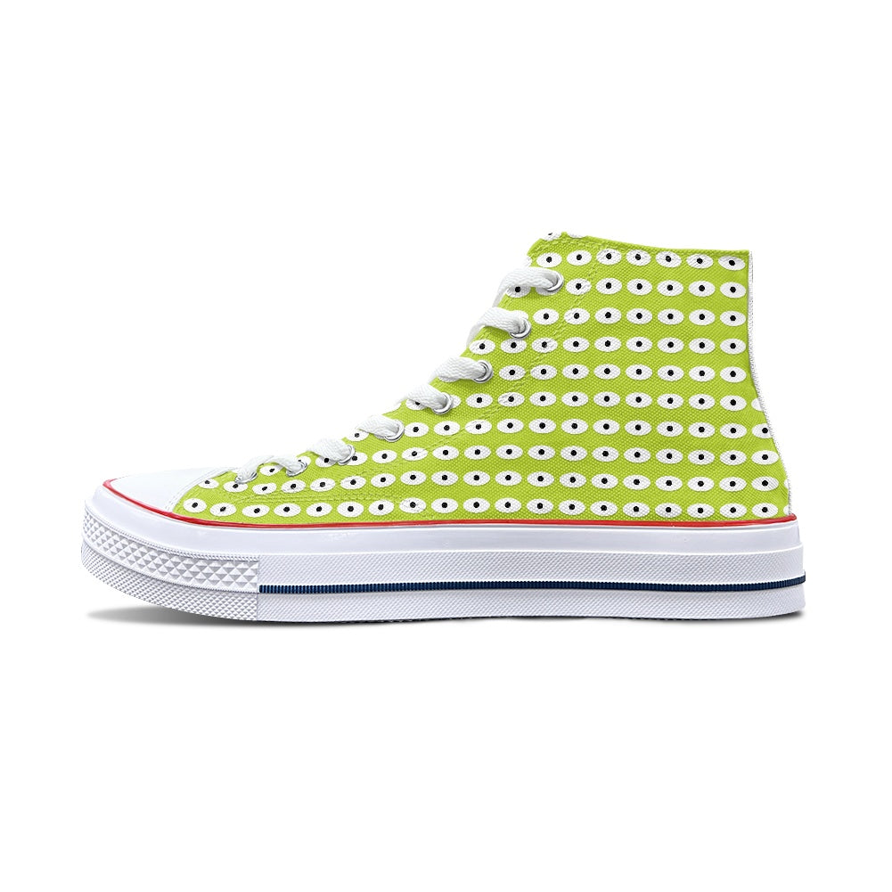 Toy Box- Alien High Top Canvas Shoes