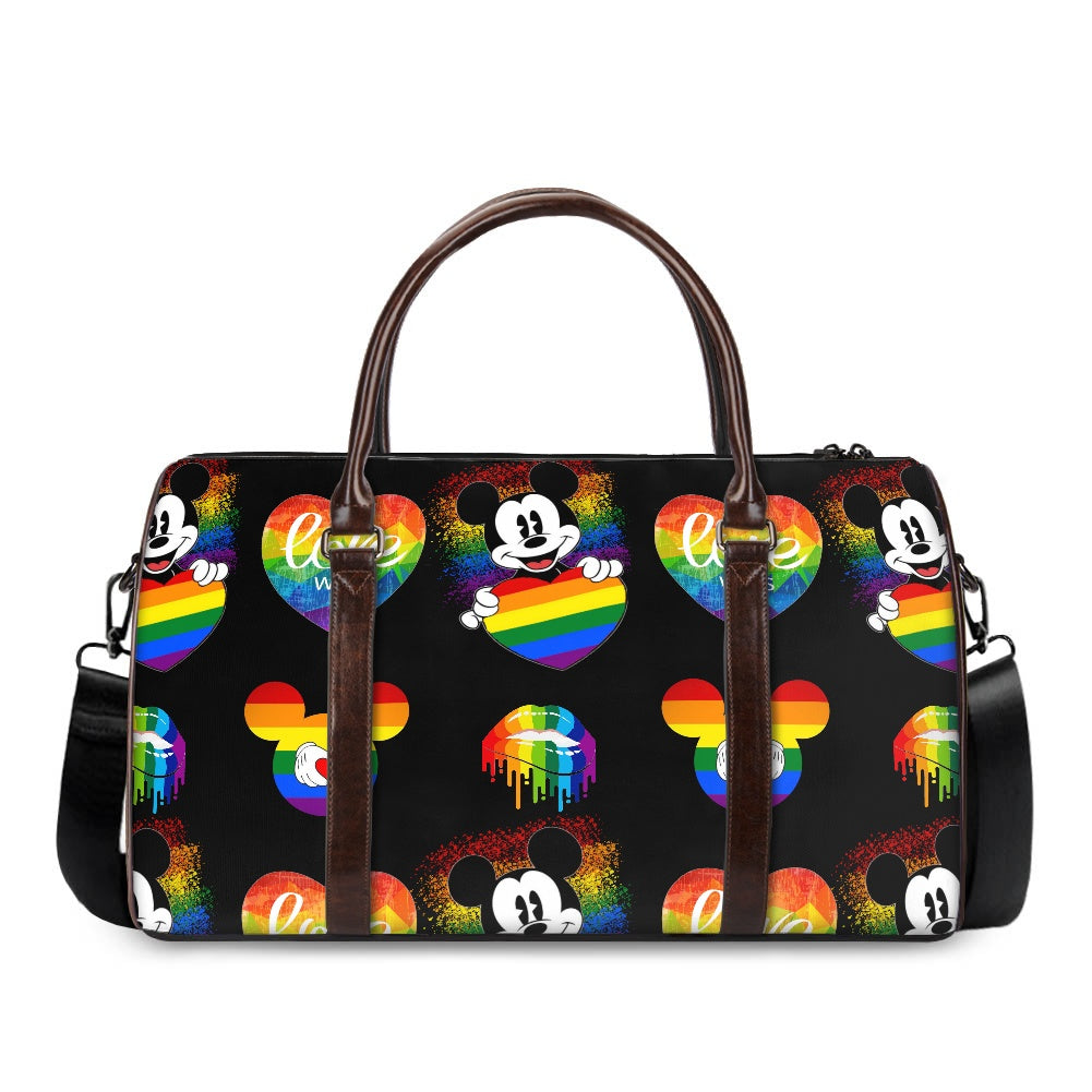 Mouse Pride Travel Handbag