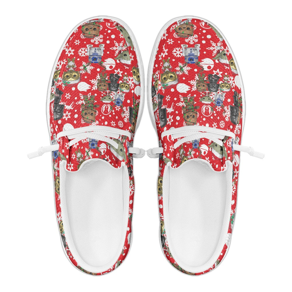 SW Pop Christmas MESH DUDE SHOES