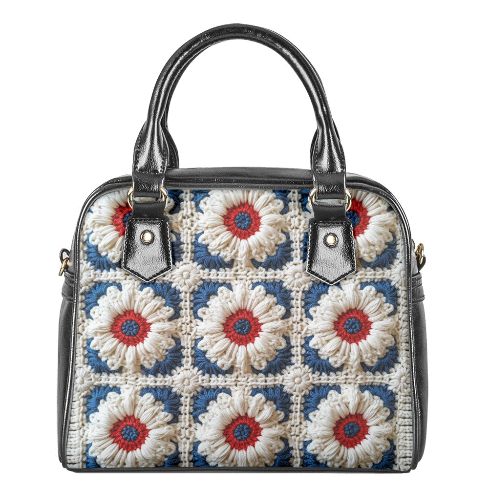 RWB Granny Squares Bowler Bag