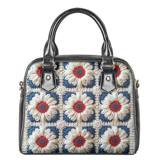 RWB Granny Squares Bowler Bag