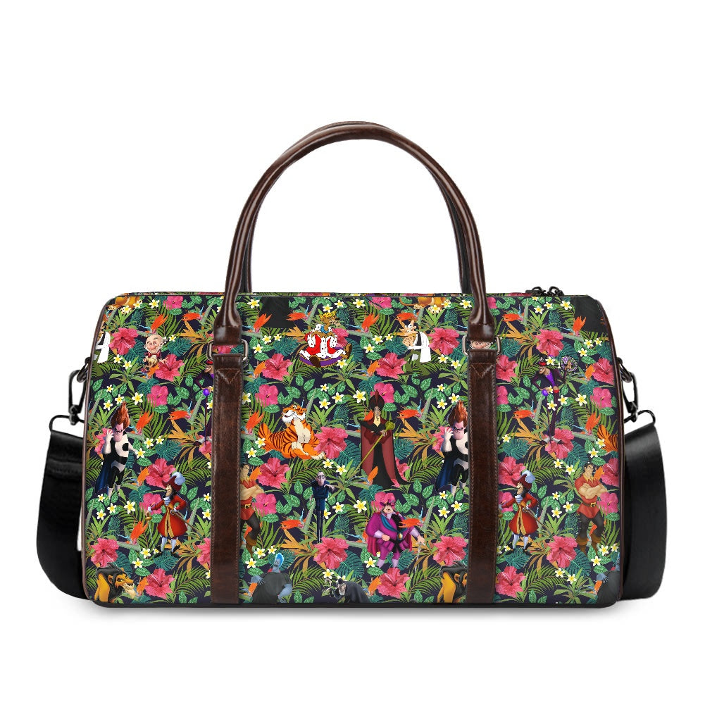 Tropical Male Villains Travel Handbag