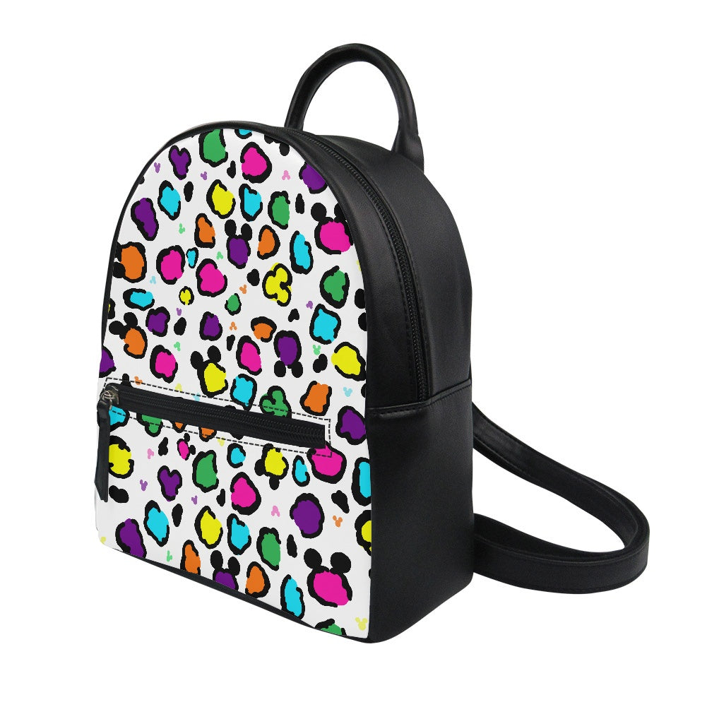 Neon Spots Small Backpack