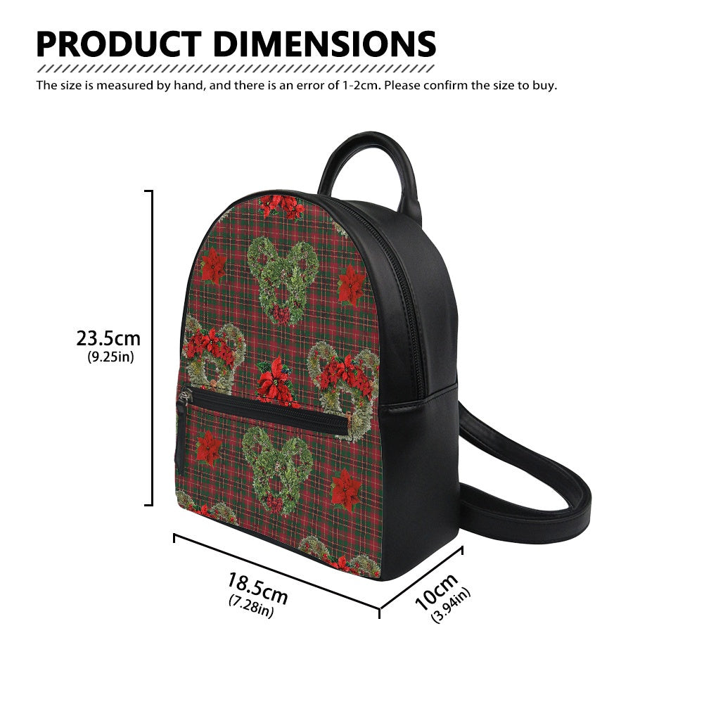 Christmas Wreaths Small Backpack