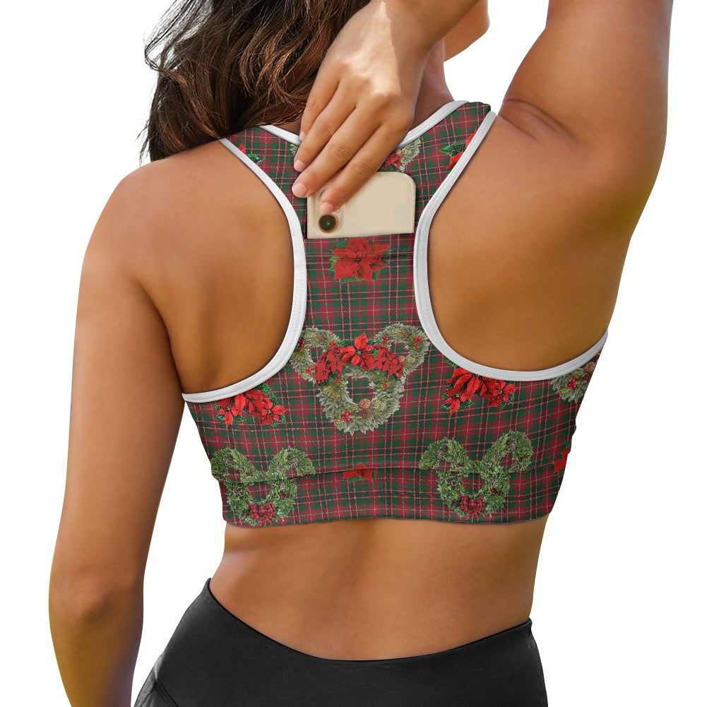 Christmas Wreaths Women's Sports Vest