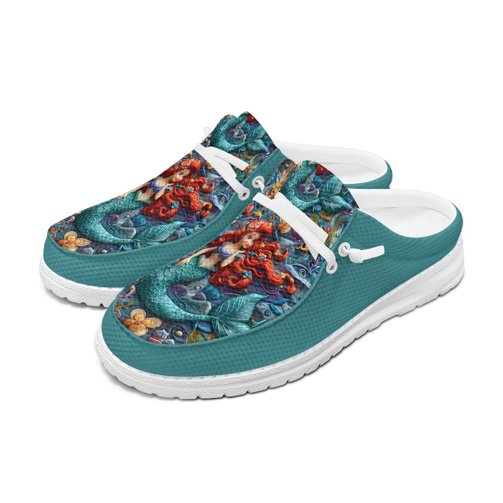 Mermaid Princess MESH DUDE SHOES