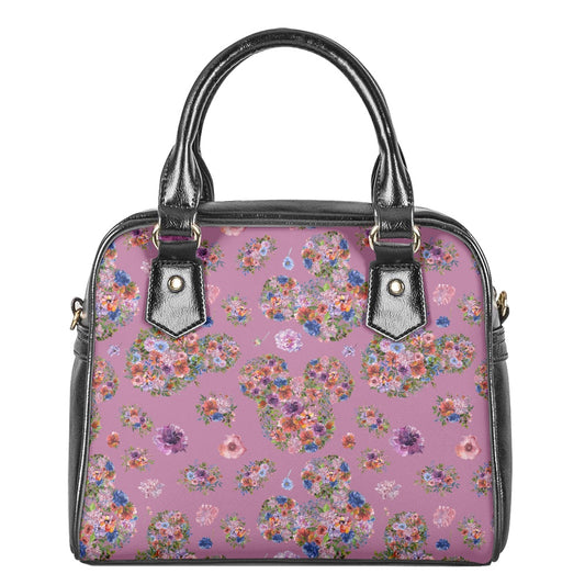 Floral Mouse Bowler Bag